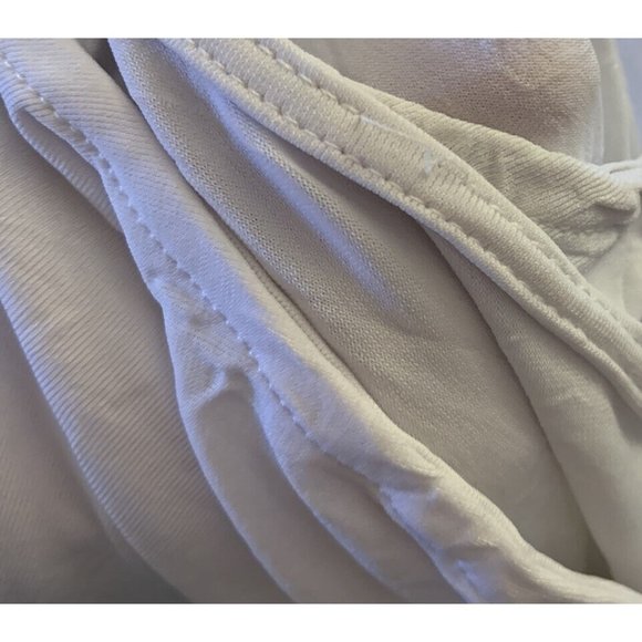 Merric Dress Size 16 White Tank Dress Stretch Scoop Neck Knee Length - Picture 6 of 6